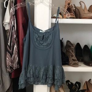 NWT urban outfitters swing camisole w/lace detail